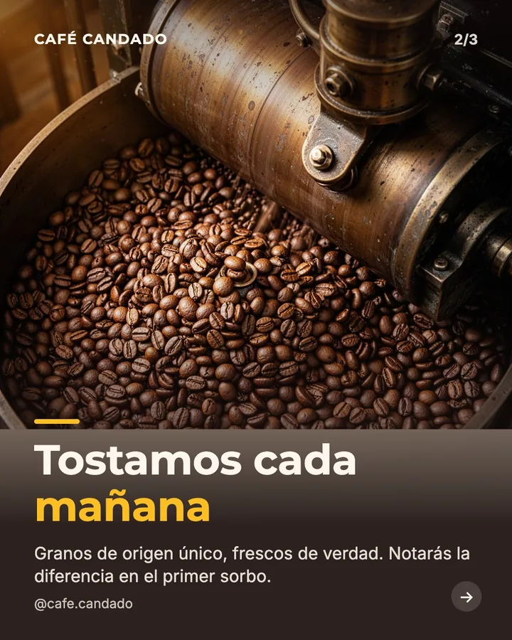 Carrusel de Café Candado, slide 2